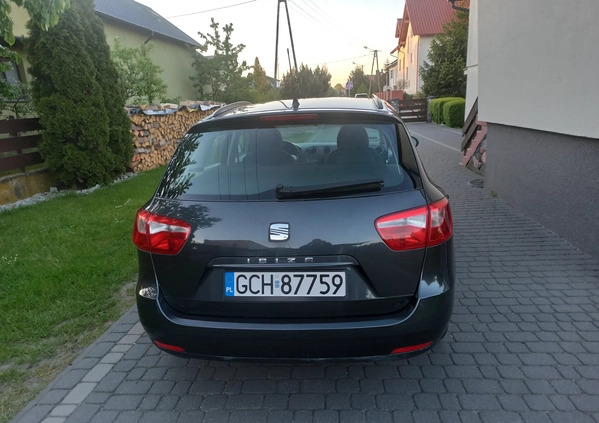 Seat Ibiza cena 18200 przebieg: 169068, rok produkcji 2011 z Brusy małe 191